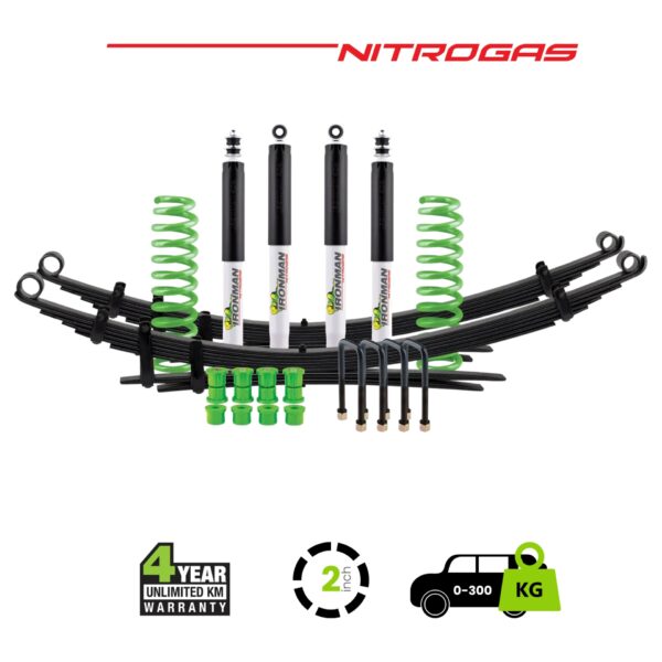 LC76 Nitrogas Suspension Kit 2 Inch Lift 0-300