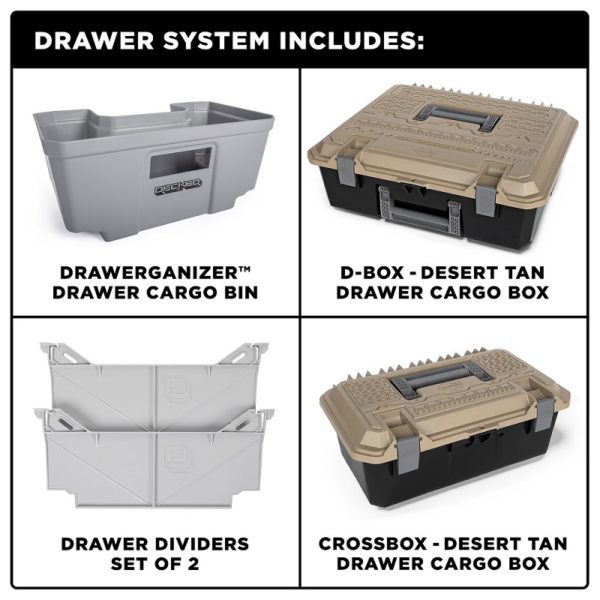Ford F250 2017+ 6′ 9″ DECKED DRAWER SYSTEM Legacy