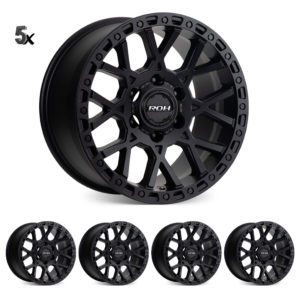 PRADO (17X9) 5x CRAWLER WHEELS (6/139) +12 OFFSET