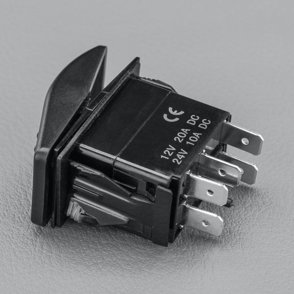 Rocker Switch for 4×4 Rear Work Lights Back Lit blue
