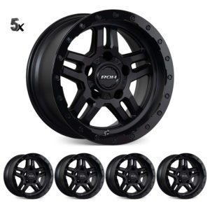 FJ/PRADO/GX460 (17X9) 5x Hammer wheels (6/139) +25 Offset