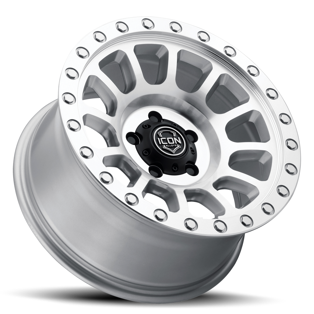 F-150 (17×8.5) 4x HULSE SILVER MACHINED 6×135 +6 OFFSET