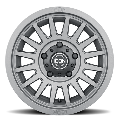 FJ/Prado/GX460/Hilux/Fortuner/4Runner/Pajero/Tacoma (17×8.5) 5x RECON SLX CHARCOAL 6×5.5 +25 OFFSET