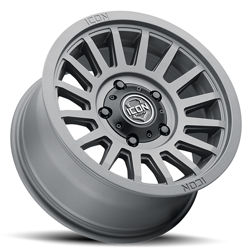 FJ/Prado/GX460/Hilux/Fortuner/4Runner/Pajero/Tacoma (17×8.5) 5x RECON SLX CHARCOAL 6×5.5 +25 OFFSET