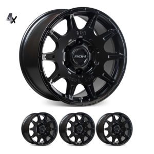 LC200 (17X9) 4x INVADER WHEELS (5/150) +35 OFFSET