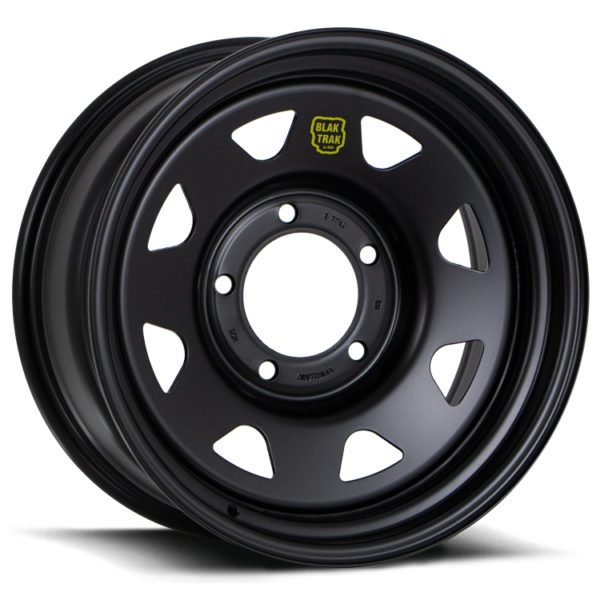 RANGER/EVEREST (17X9) 4x Blak Trak Steel wheels (6/139.7) +35 OFFSET